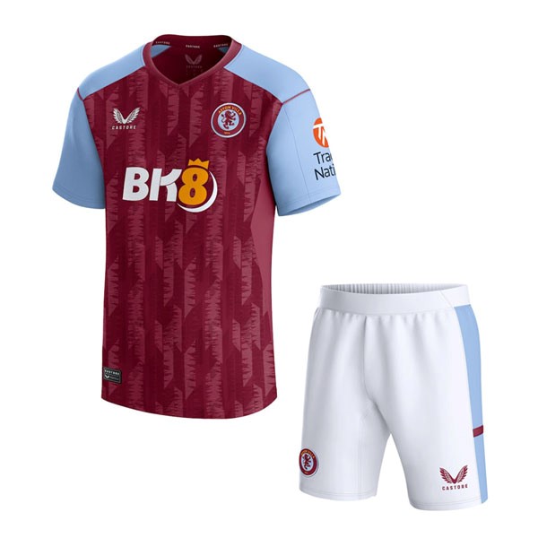 Camiseta Aston Villa 1ª Niño 2023 2024